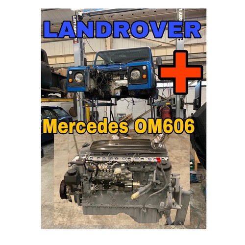 Om606 landrover defender - om606,